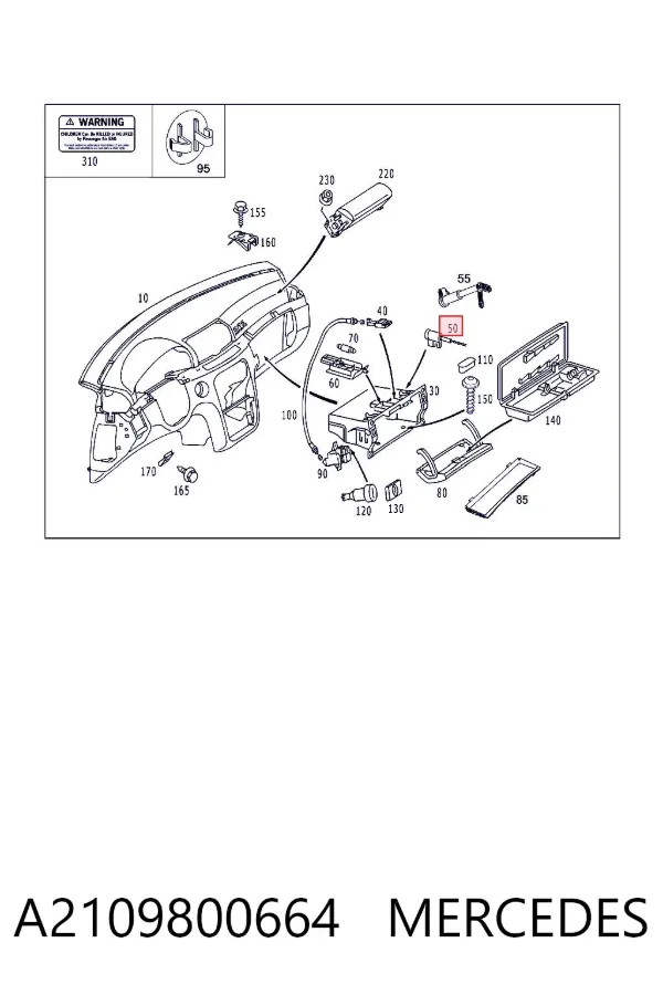  A2109800664 Mercedes
