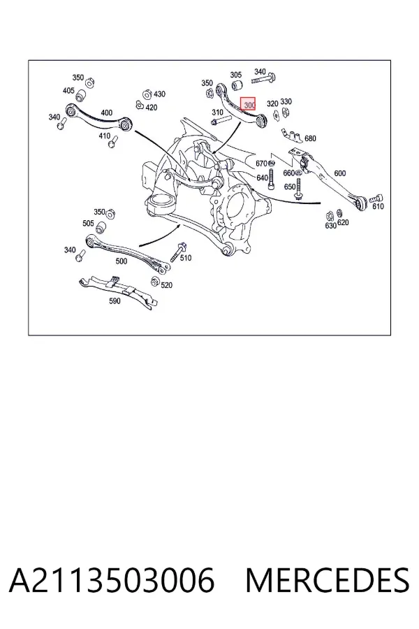  A2113503006 Mercedes