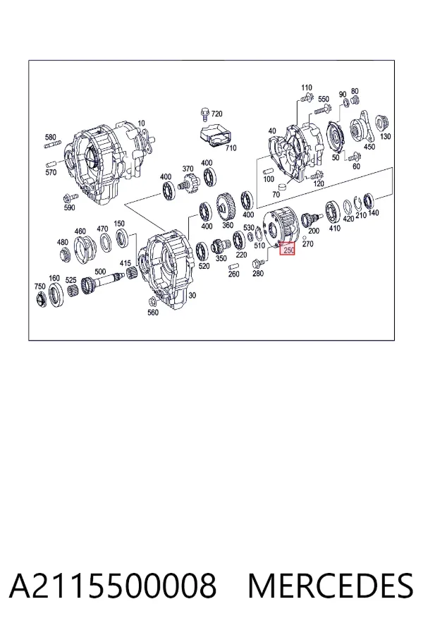  A2115500008 Mercedes