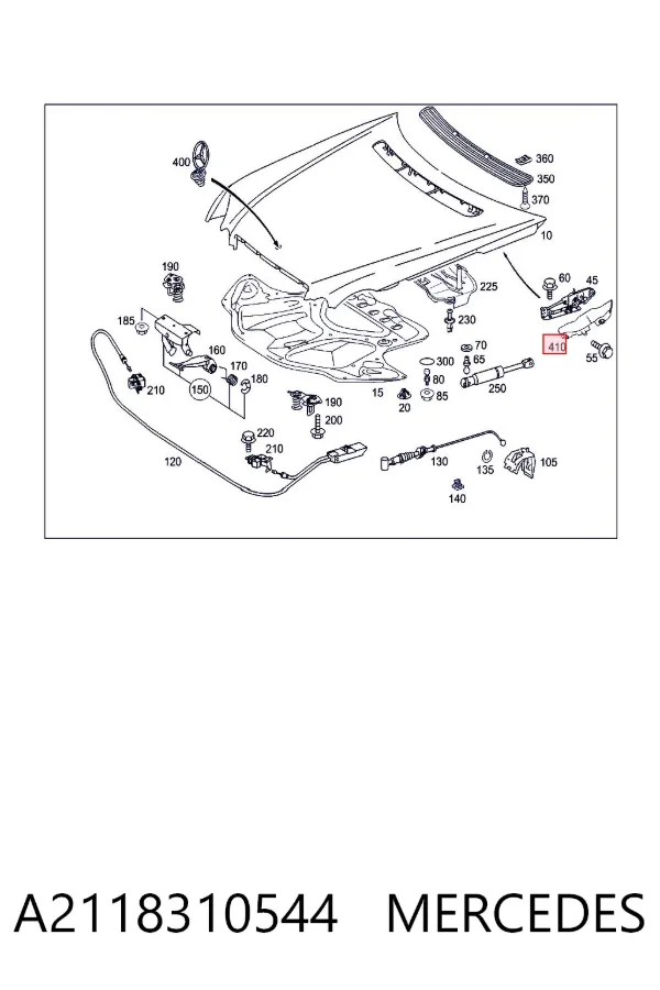  A2118310544 Mercedes