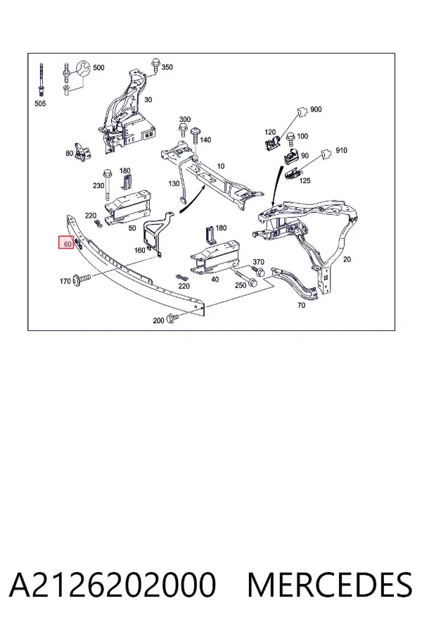  A2126202000 Mercedes