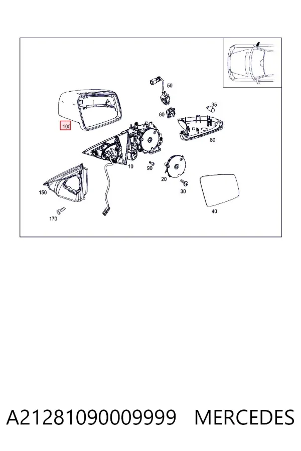  A21281090009999 Mercedes