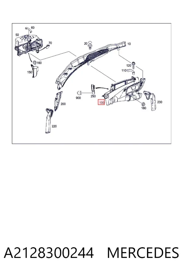  A2128300244 Mercedes