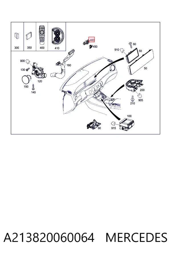  Mercedes A2138200600 цена, от 33.06 USD