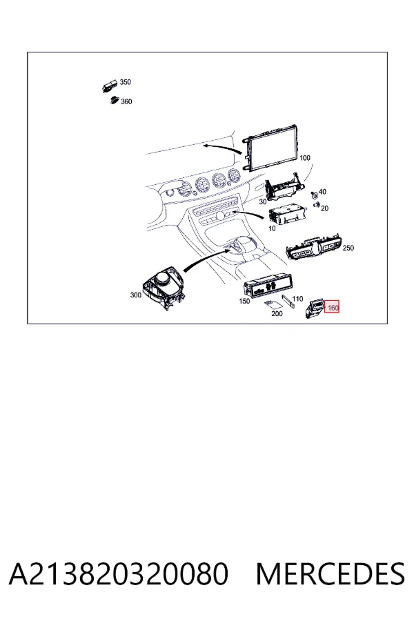  Mercedes A2138203200