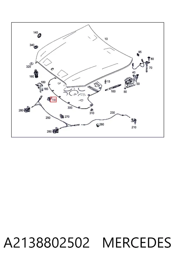  A2138802502 Mercedes