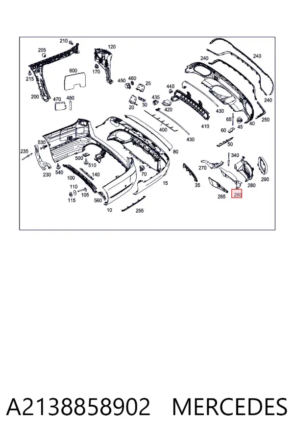  A2138858902 Mercedes