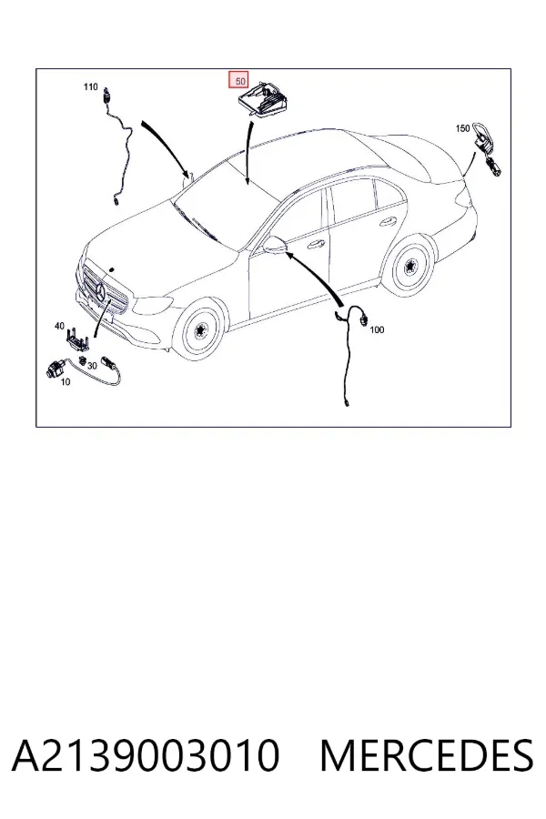  A2139003010 Mercedes