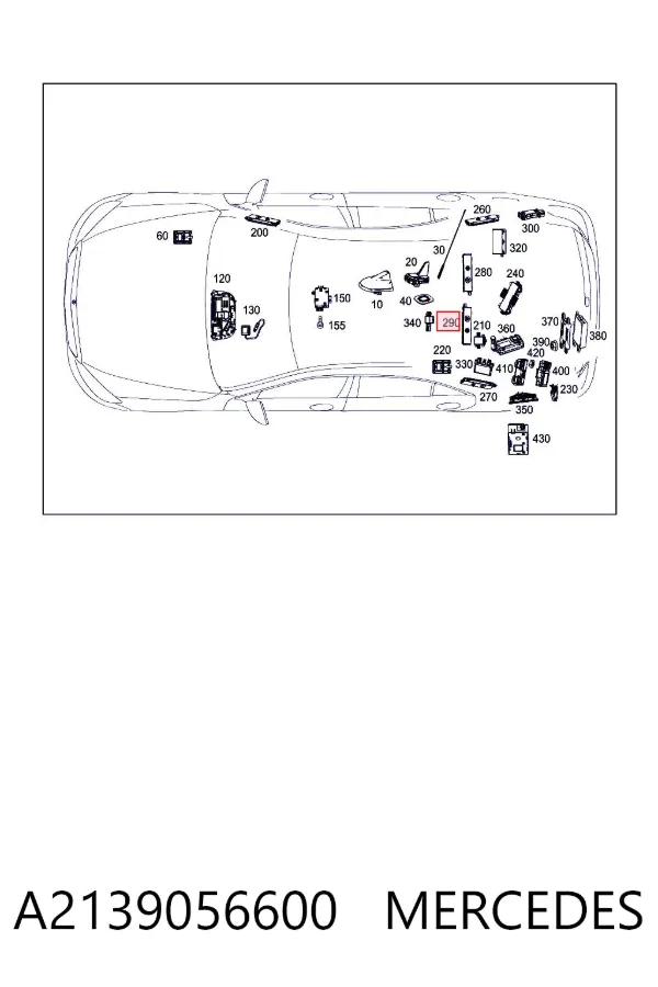  A2139056600 Mercedes