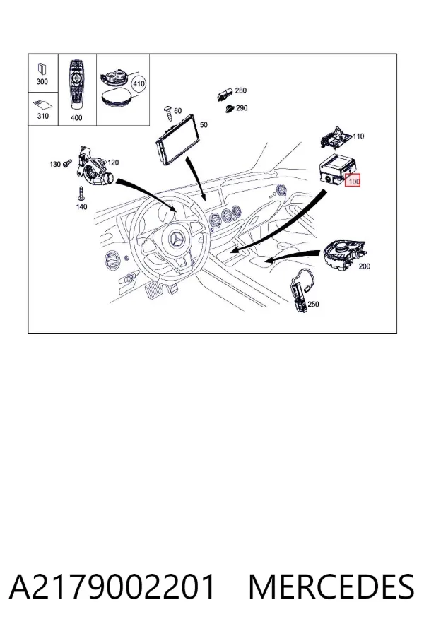  A2179002201 Mercedes