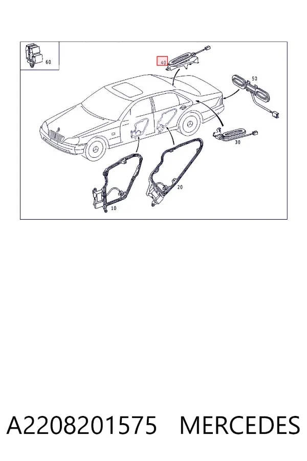  A2208201575 Mercedes