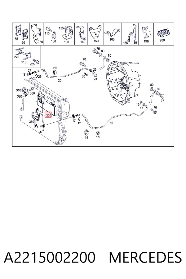  A2215002200 Mercedes