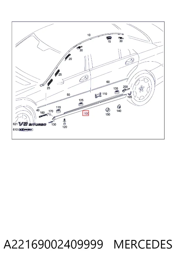  Mercedes A2216900240
