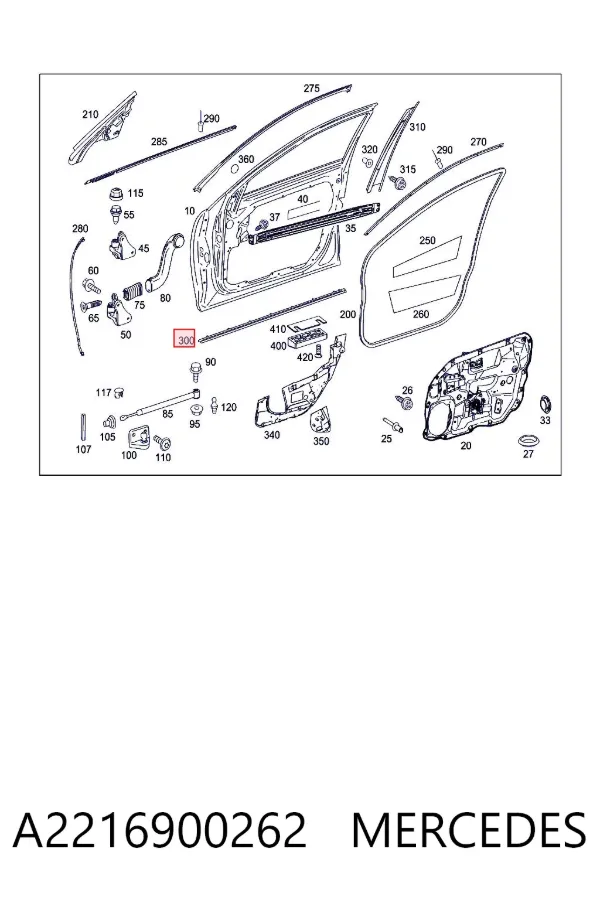 A2216900262 Mercedes