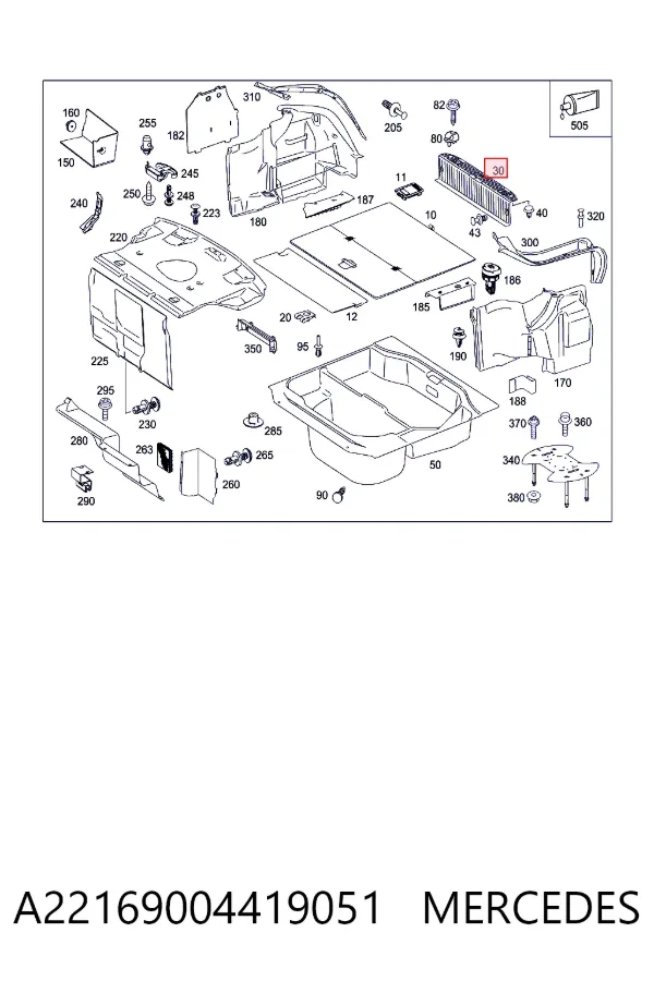  Mercedes A2216900441