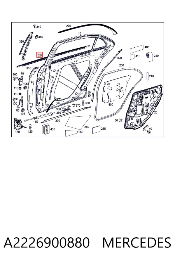  A2226900880 Mercedes