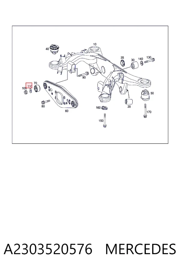  A2303520576 Mercedes