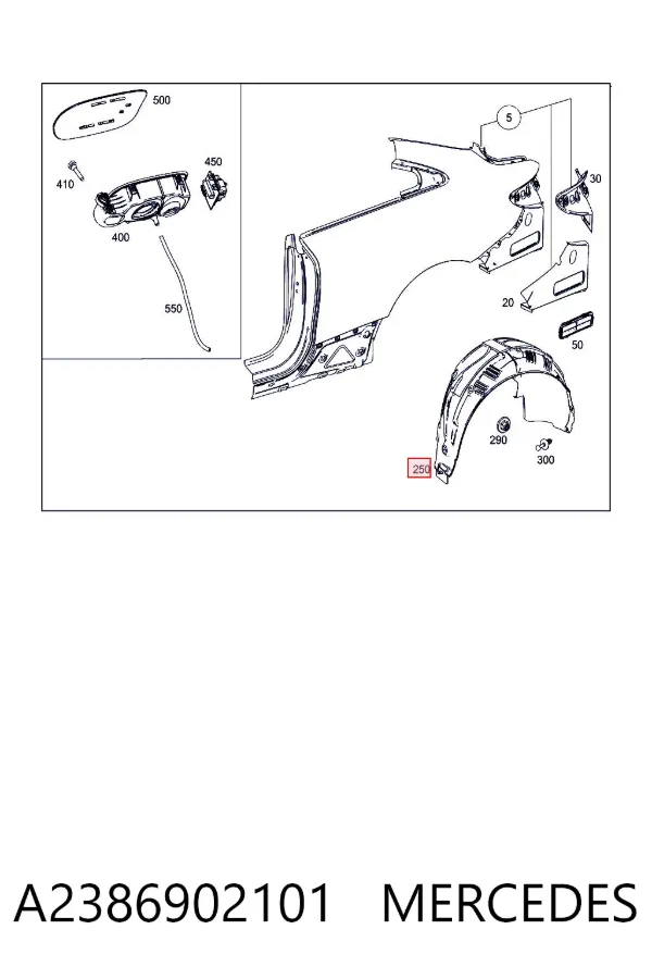  A2386902101 Mercedes