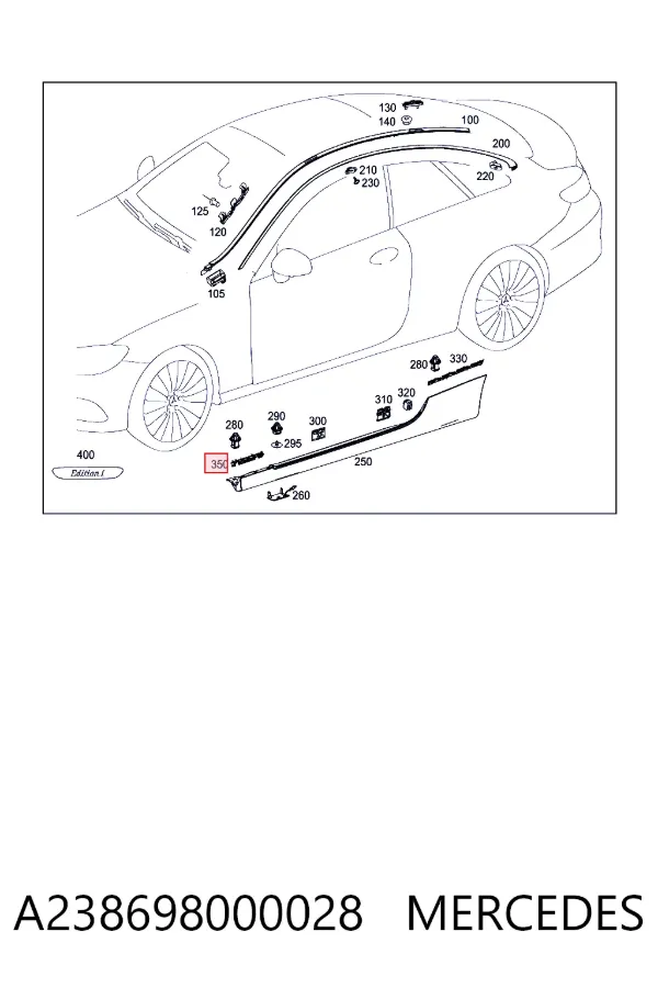  Mercedes A2386980000