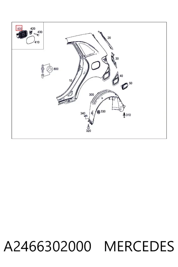  A2466302000 Mercedes