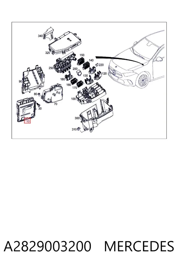  A2829003200 Mercedes