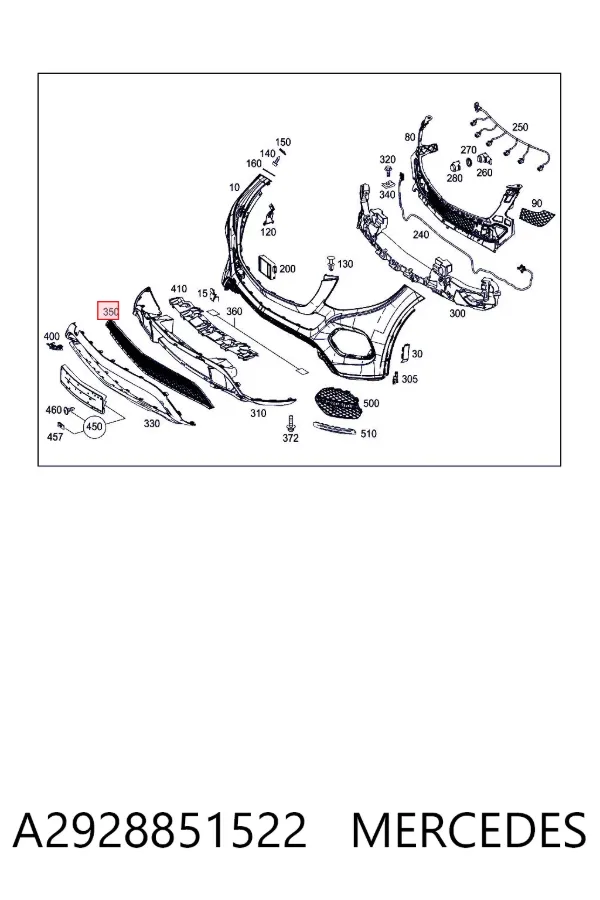 A2928851522 Mercedes
