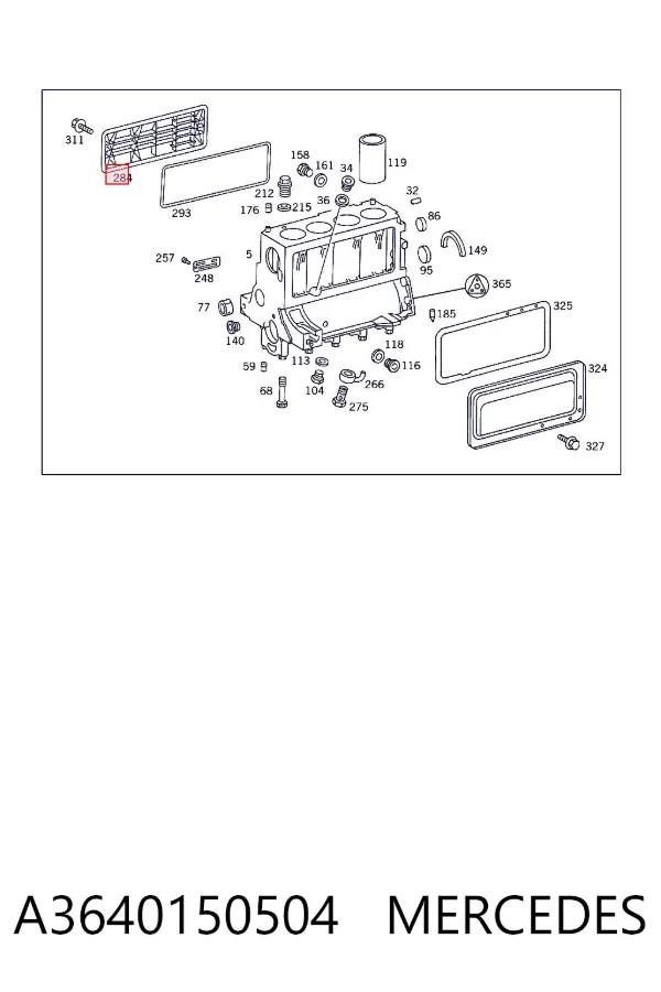  A3640150504 Mercedes