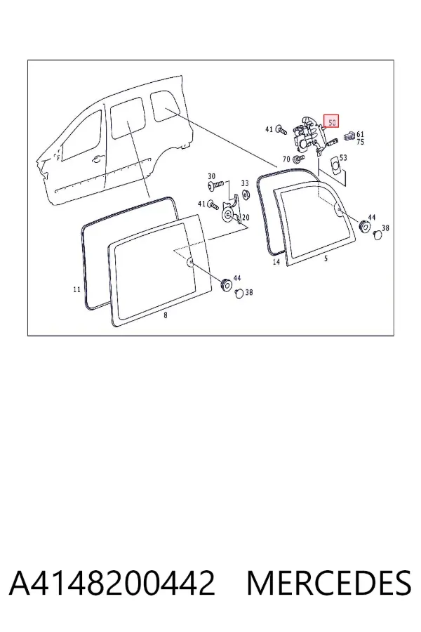  A4148200442 Mercedes