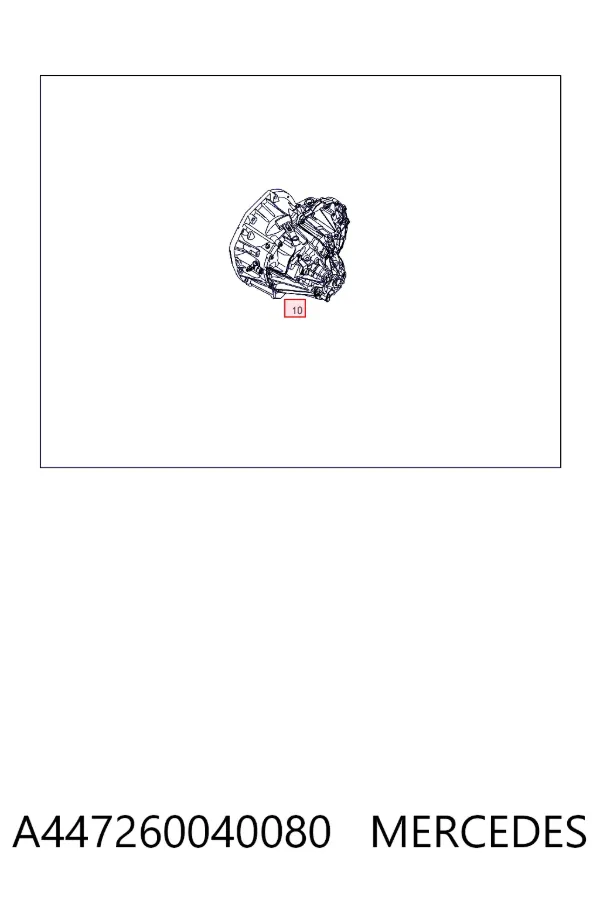 Коробка переключения передач Mercedes A4472600400 цена, от 245.26 USD