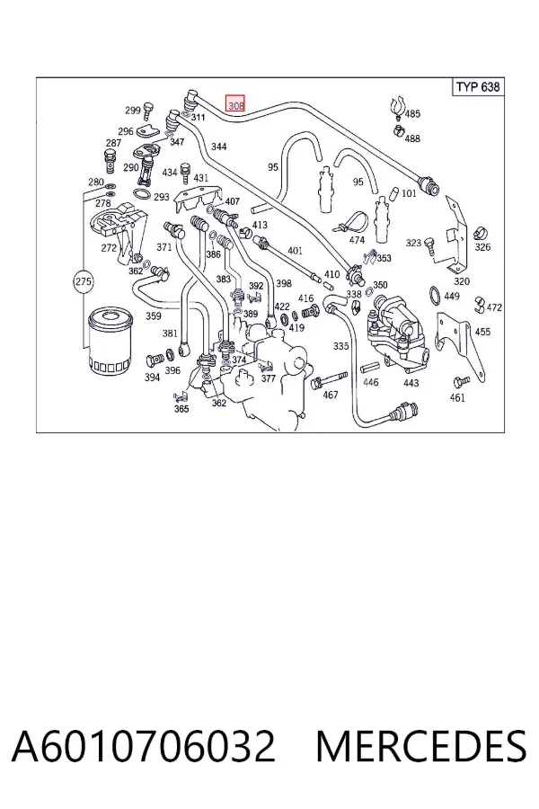  A6010706032 Mercedes