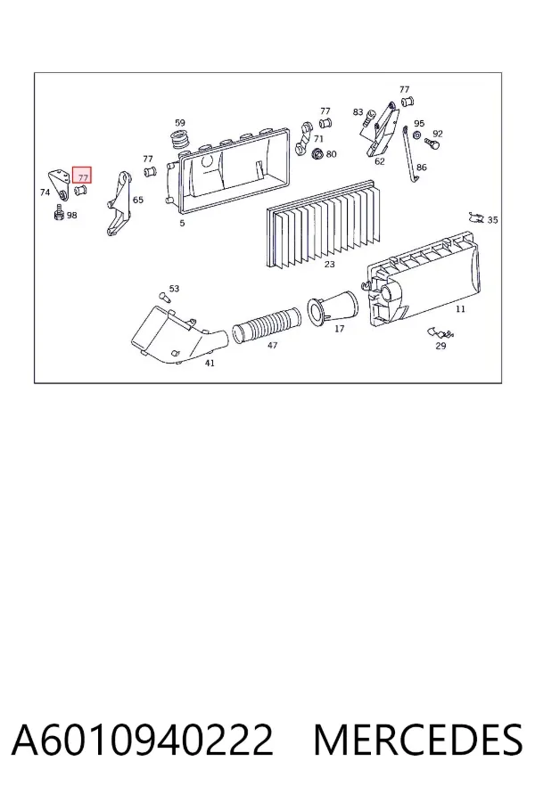  A6010940222 Mercedes