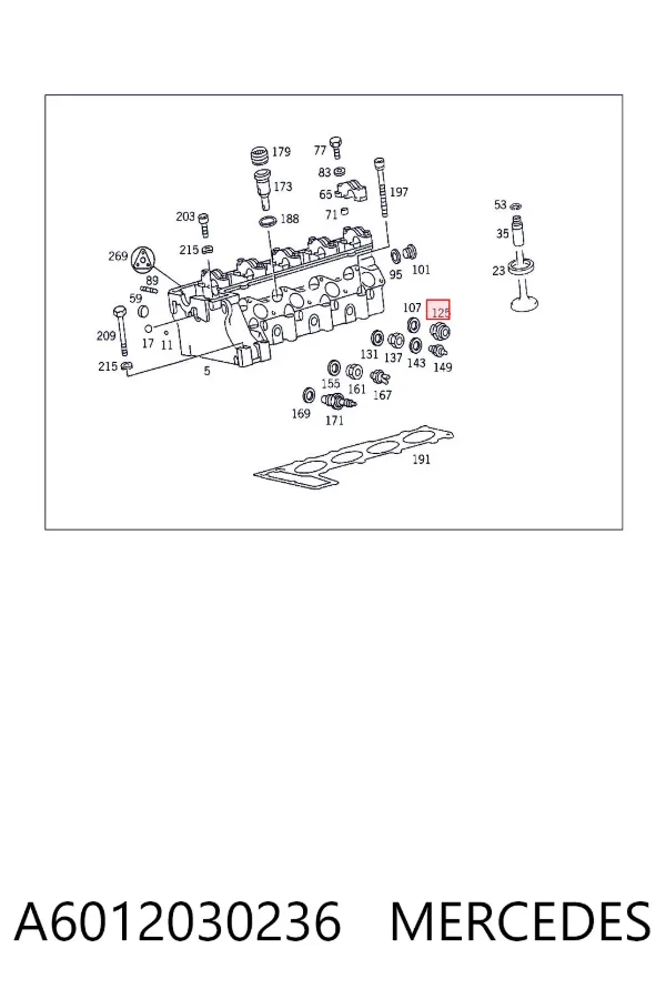  A6012030236 Mercedes
