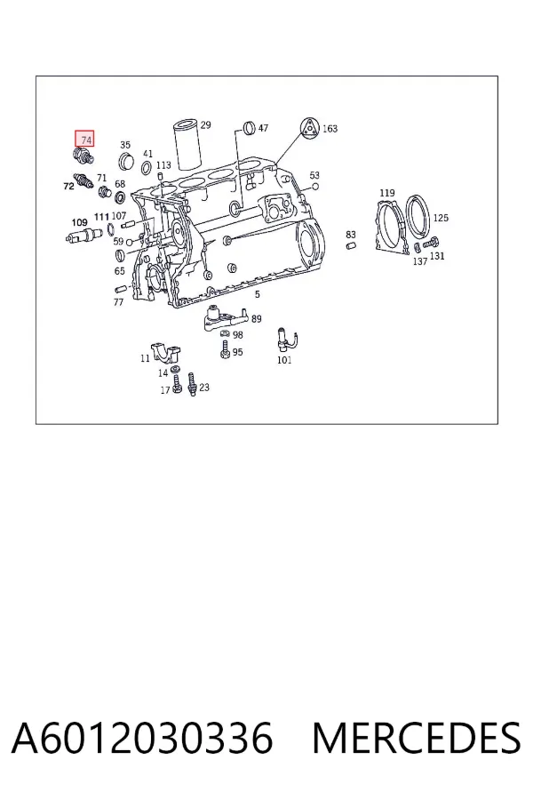  A6012030336 Mercedes