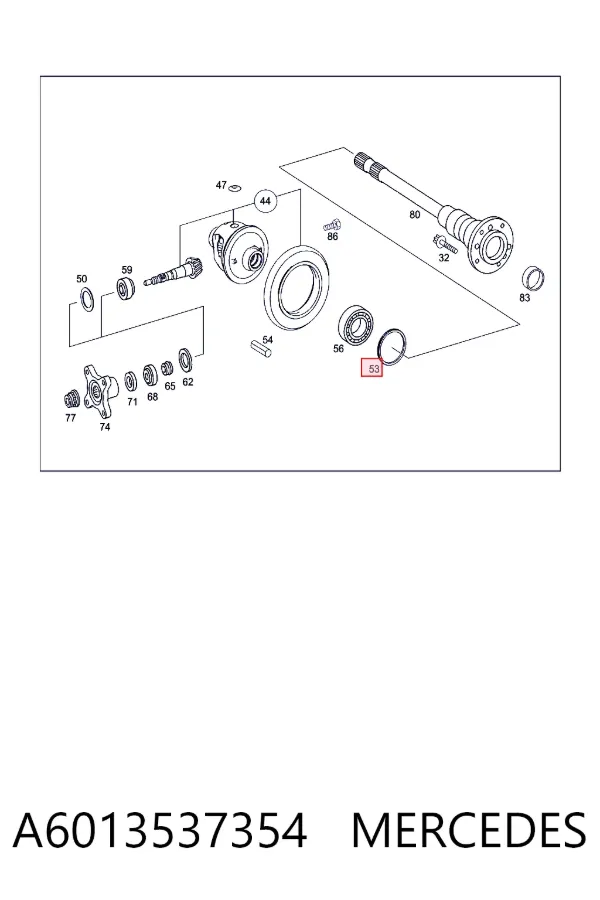  A6013537354 Mercedes