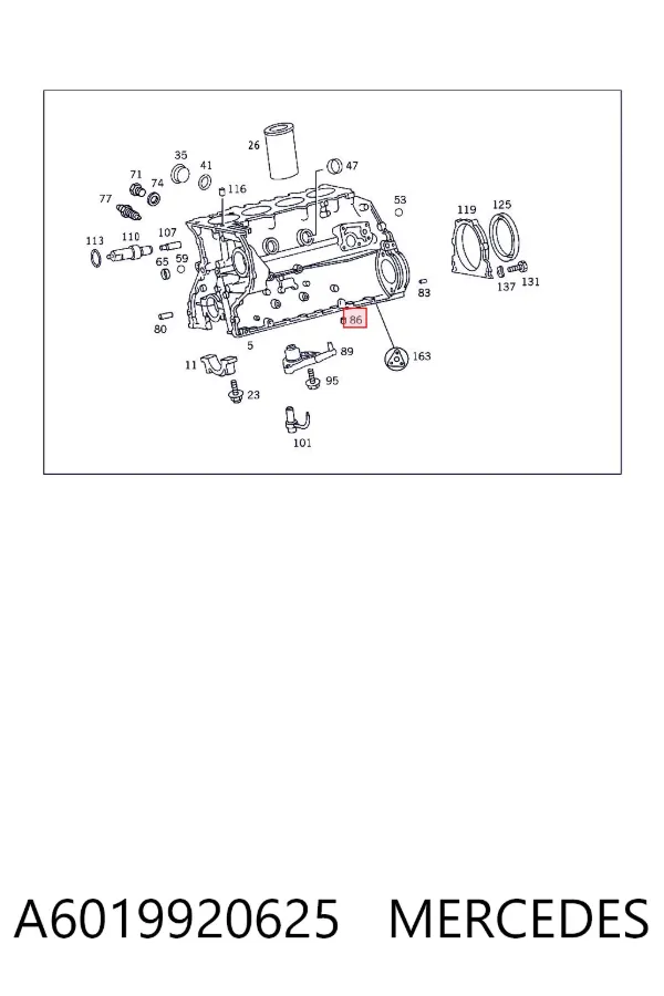 A6019920625 Mercedes