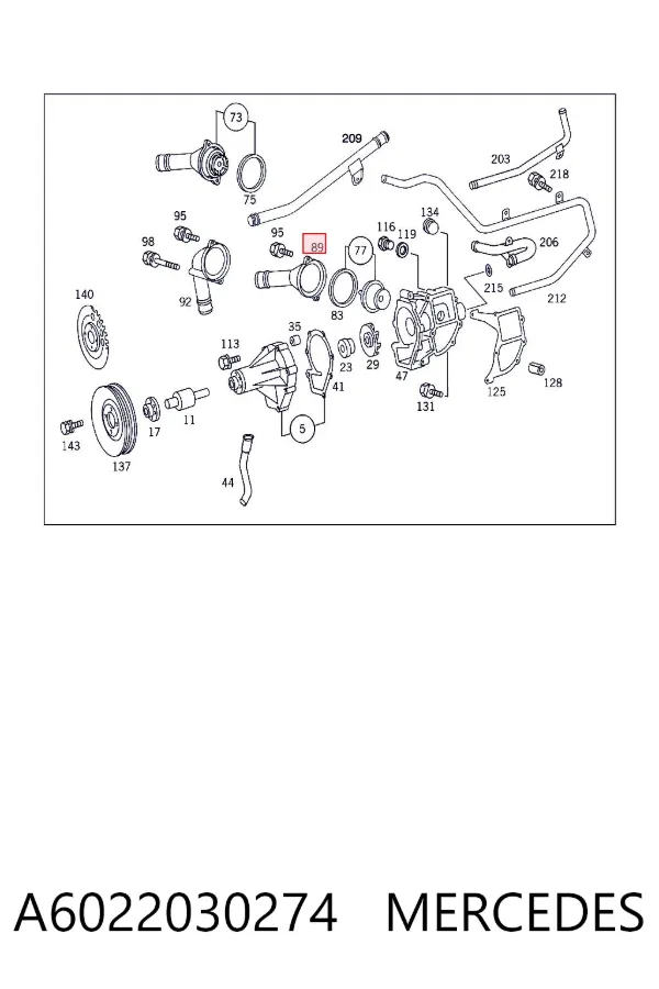  A6022030274 Mercedes