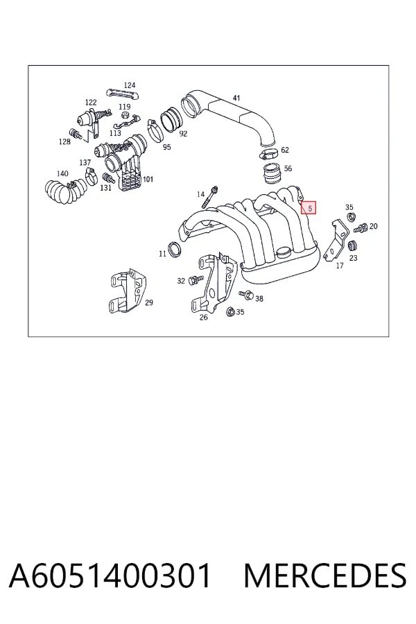 A6051400301 Mercedes