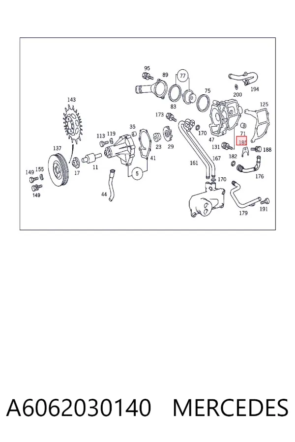  A6062030140 Mercedes
