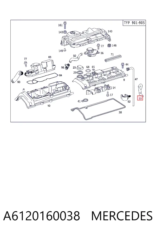  A6120160038 Mercedes