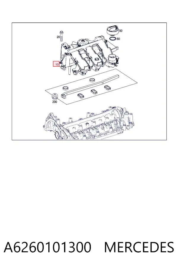 A6260101300 Mercedes