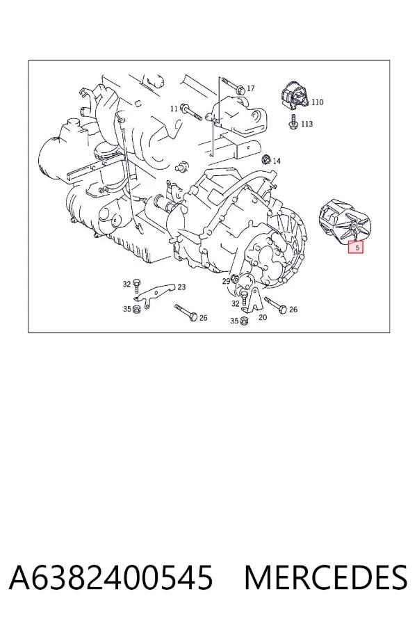  A6382400545 Mercedes