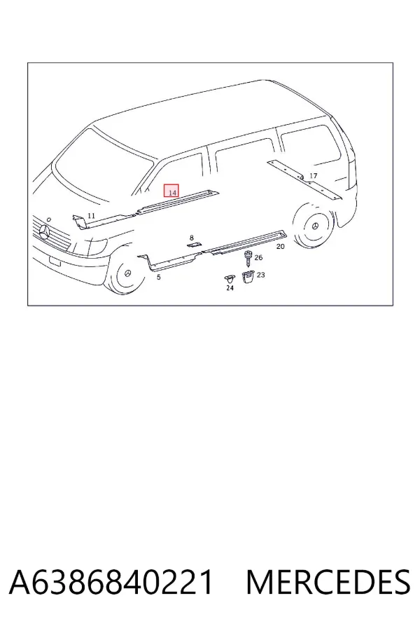  A6386840221 Mercedes