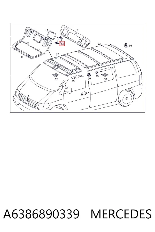 A6386890339 Mercedes