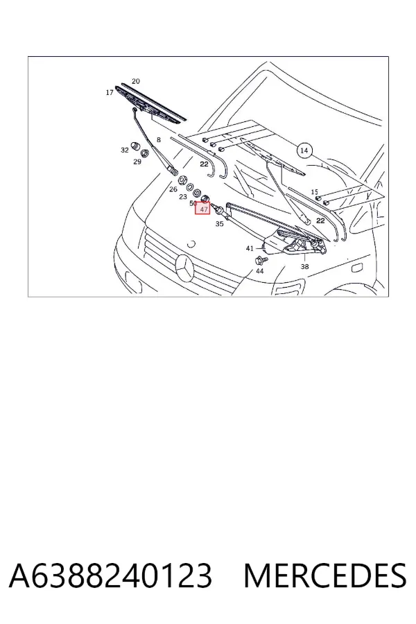  A6388240123 Mercedes