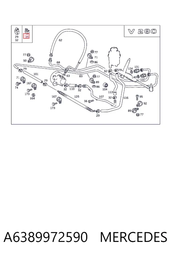  A6389972590 Mercedes