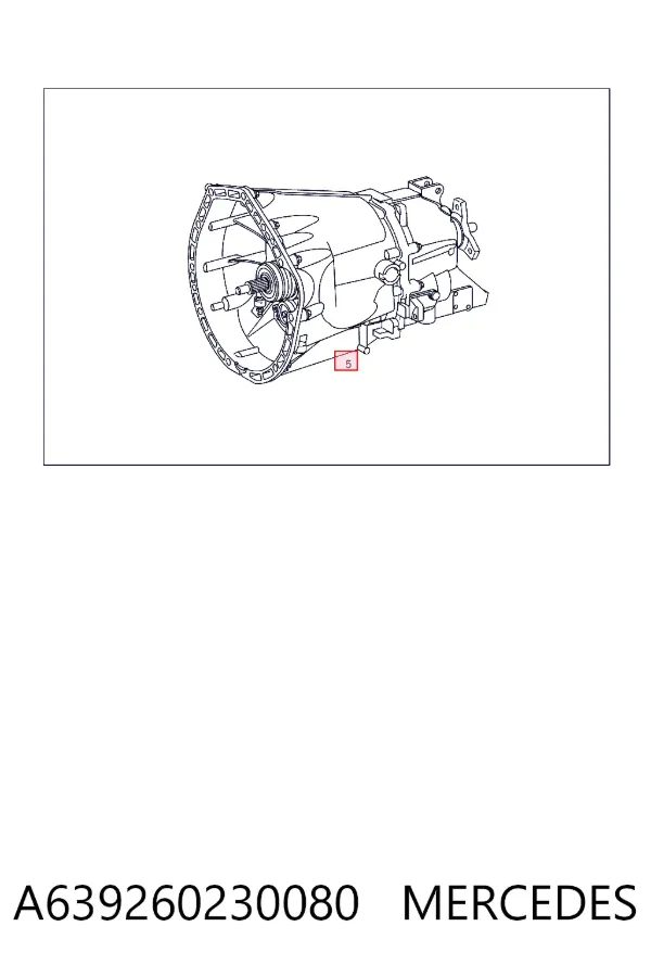 Купить A6392602300 Mercedes МКПП в сборе