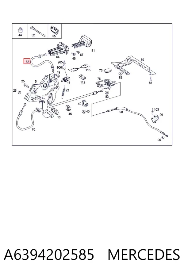  A6394202585 Mercedes