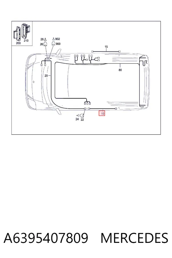  A6395407809 Mercedes