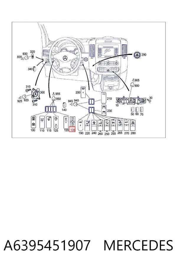  A6395451907 Mercedes