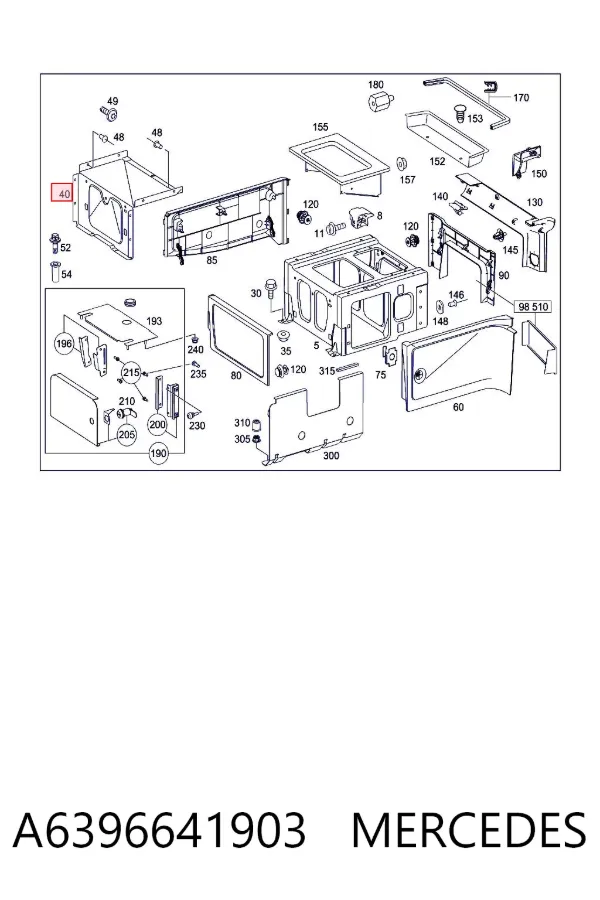  A6396641903 Mercedes
